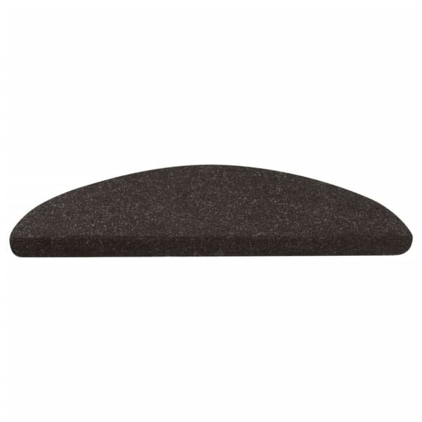 Trappstegsmattor självhäftande 10 st svart 65x22,5x3,5 cm - Trappmatta - Trappmattor - Home & Living