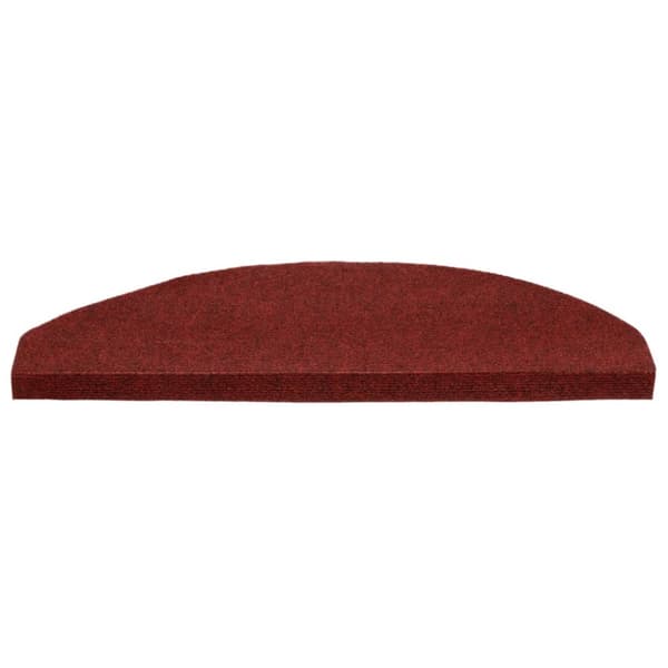 Trappemåtter 15 stk. 65x22,5x3,5 cm selvklæbende rød - Trappemåtte - Trappemåtter - Home & Living