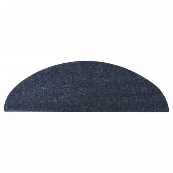 Selvklæbende trappemåtter 15 stk. 56x17x3 cm blå - Trappemåtte - Trappemåtter - Home & Living