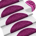 Miniatyrbild 1 av 2: Trappstegsmattor 10 st 56x17x3 cm violett