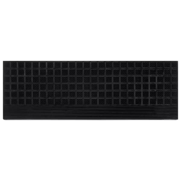 Trappstegsmattor 10 st 25x75 cm gummi