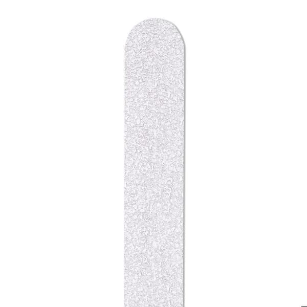 Relaxdays Anti-halk remsor set med 17 längder 60 cm självhäftande duschkakeltrappa, transparent