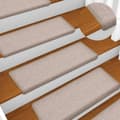 Miniatyrbild 1 av 2: Trappstegsmattor 15 st 65x21x4 cm taupe
