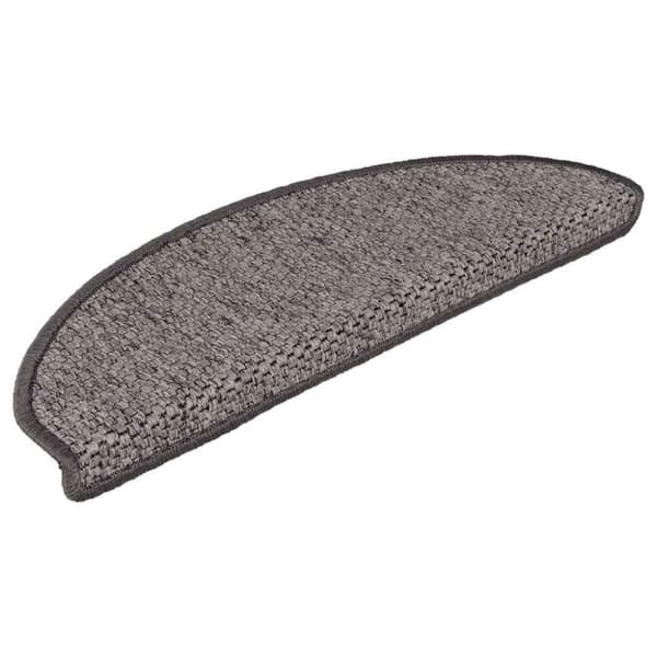 Trappmattor självhäftande sisal-look 30 st 65x21x4 cm brunbeige