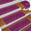 Miniatyrbild 1 av 2: Trappstegsmattor 10 st 65x21x4 cm violett