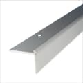 Miniatyrbild 1 av 5: Trappsteg Alu anodiserad Silver L 40 mm H 30 mm Lång 2700 mm Att skruva 1 styck