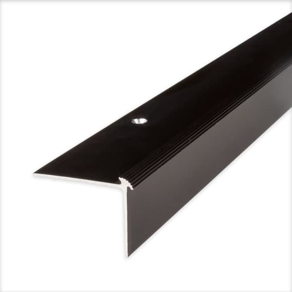 Nez av trappa anodiserad aluminium mörkbrons 2.5 x 30 x 40 x 2700 mm Genomgående 1 styck