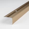 Miniatyrbild 1 av 5: PROVISTON näsa av aluminiumbrons lätt l 30 mm H 22 mm L 2700 mm genomborrad profil av nosprofil vinkelförbindelse kombinerad...