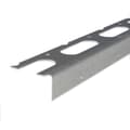 Miniatyrbild 3 av 3: PROVISTON Reparationshörn för betongtrappor Galvaniserat stål l 36 mm H 20 mm L 1000 mm Genomgående hål