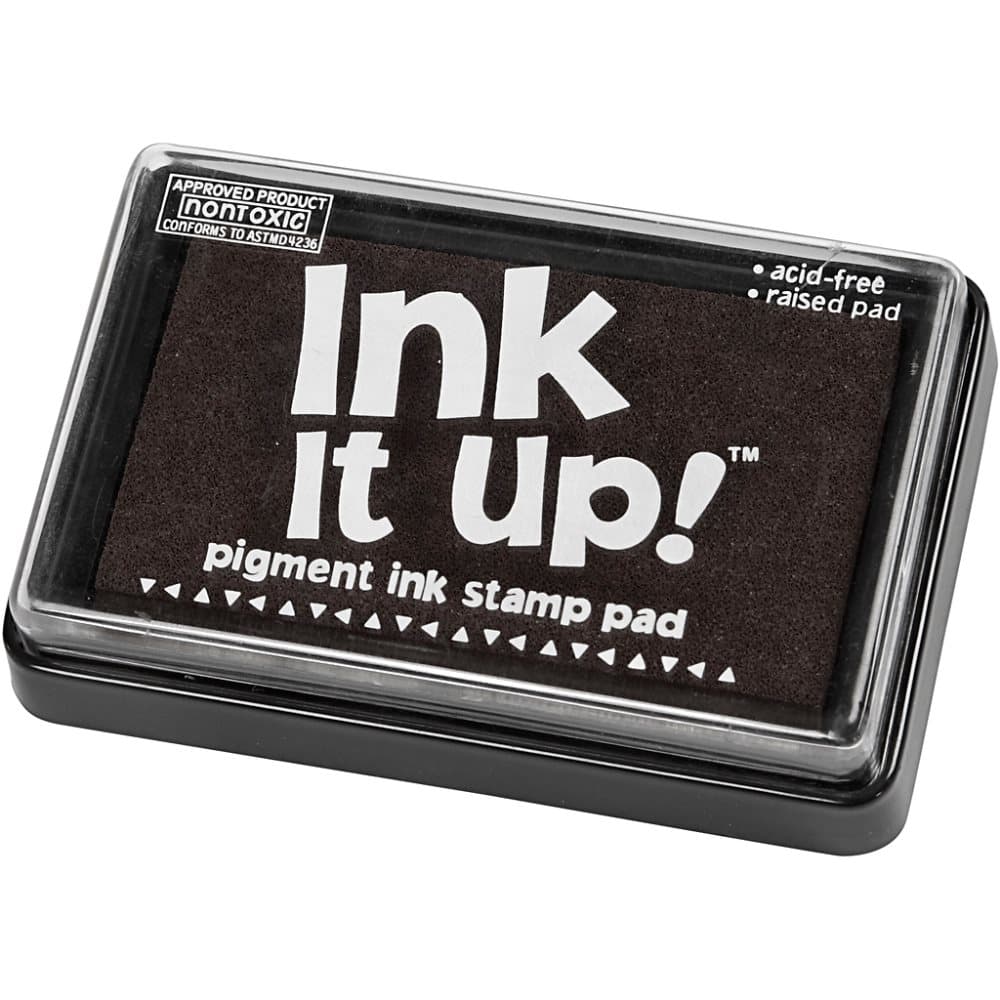 Stämpeldyna Ink It Up - stl. 6,3x9,5 cm - Svart - 1 st