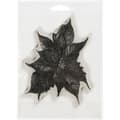 Miniatyrbild 2 av 3: Cling stamp Jul - Poinsettia - 14 cm