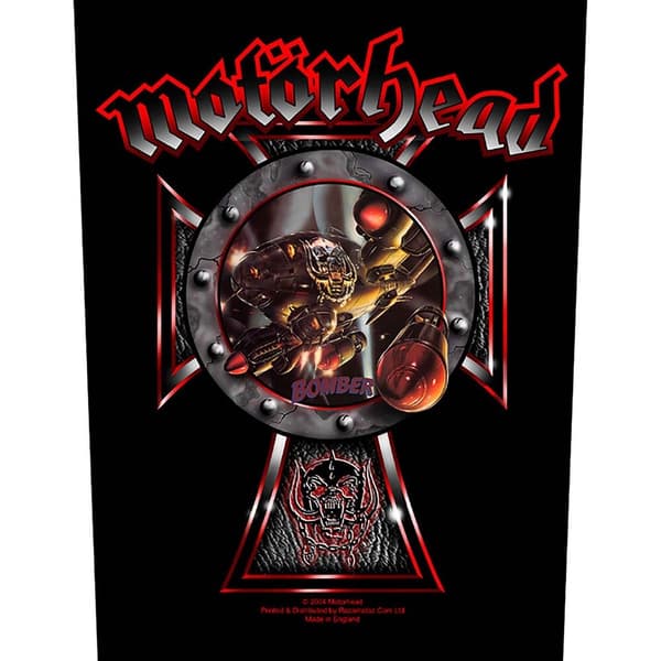 Motorhead Back Patch: Iron Cross Bomber 2004