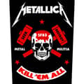 Miniatyrbillede 2 af 2: Metallica Back Patch: Metal Militia