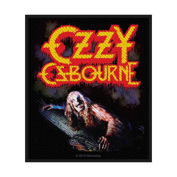 Ozzy Osbourne Standard Patch: Bark At The Moon (Loose)
