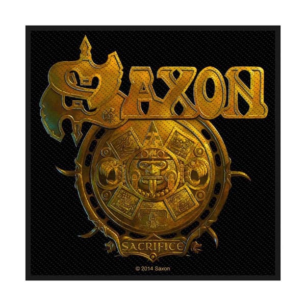 Saxon Standard Patch: Sacrifice (Loose)