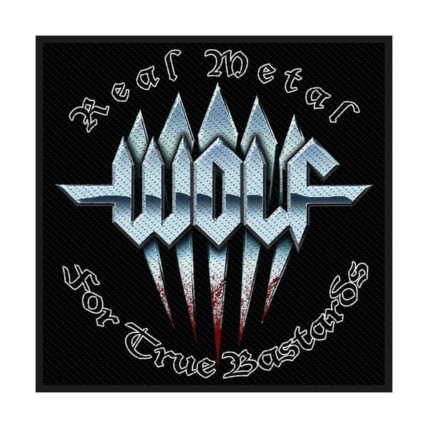 Wolf Standard Patch: Real Metal (Loose)