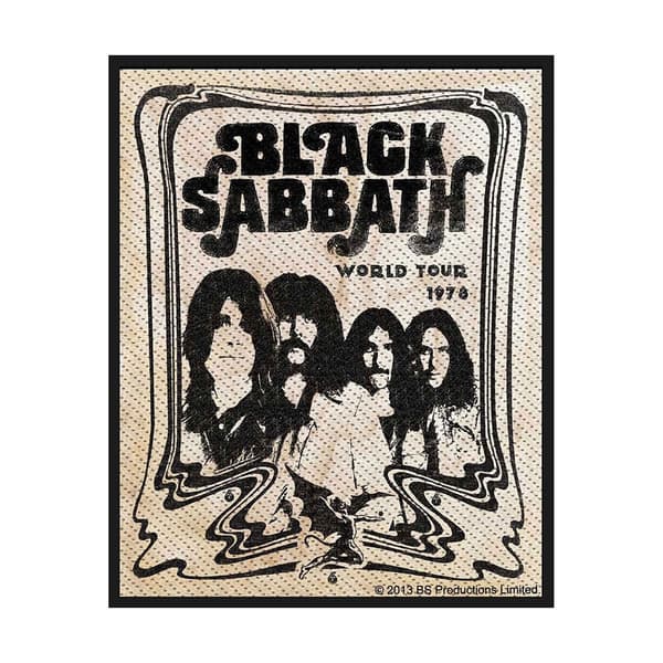 Black Sabbath Standard Patch: Band (Retail Pack)