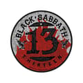 Miniatyrbild 1 av 2: Black Sabbath Standard Patch: 13 Flames Circular (Retail Pack)