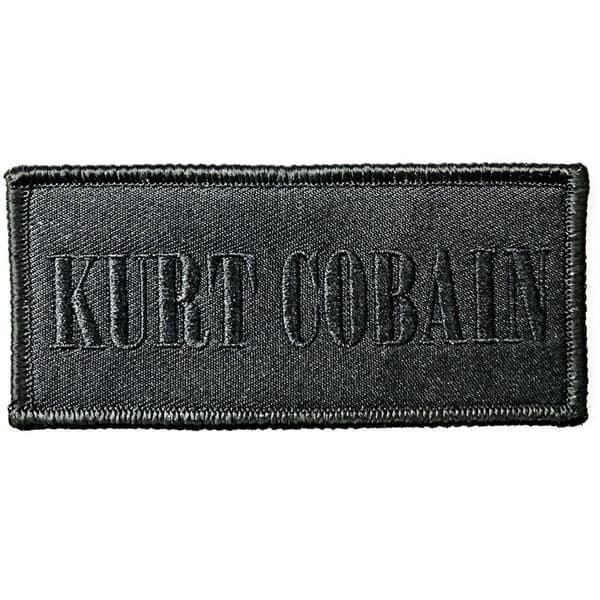 Kurt Cobain Standard Patch: Logo