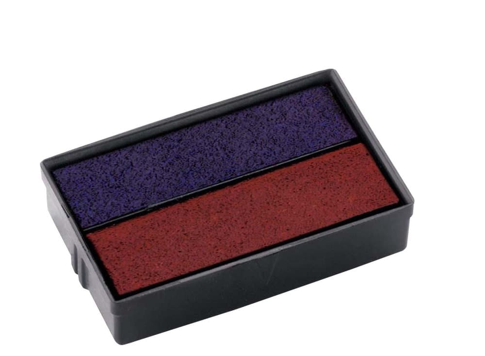 Stämpel Dynkas. COLOP E10 röd/blå 2/FP