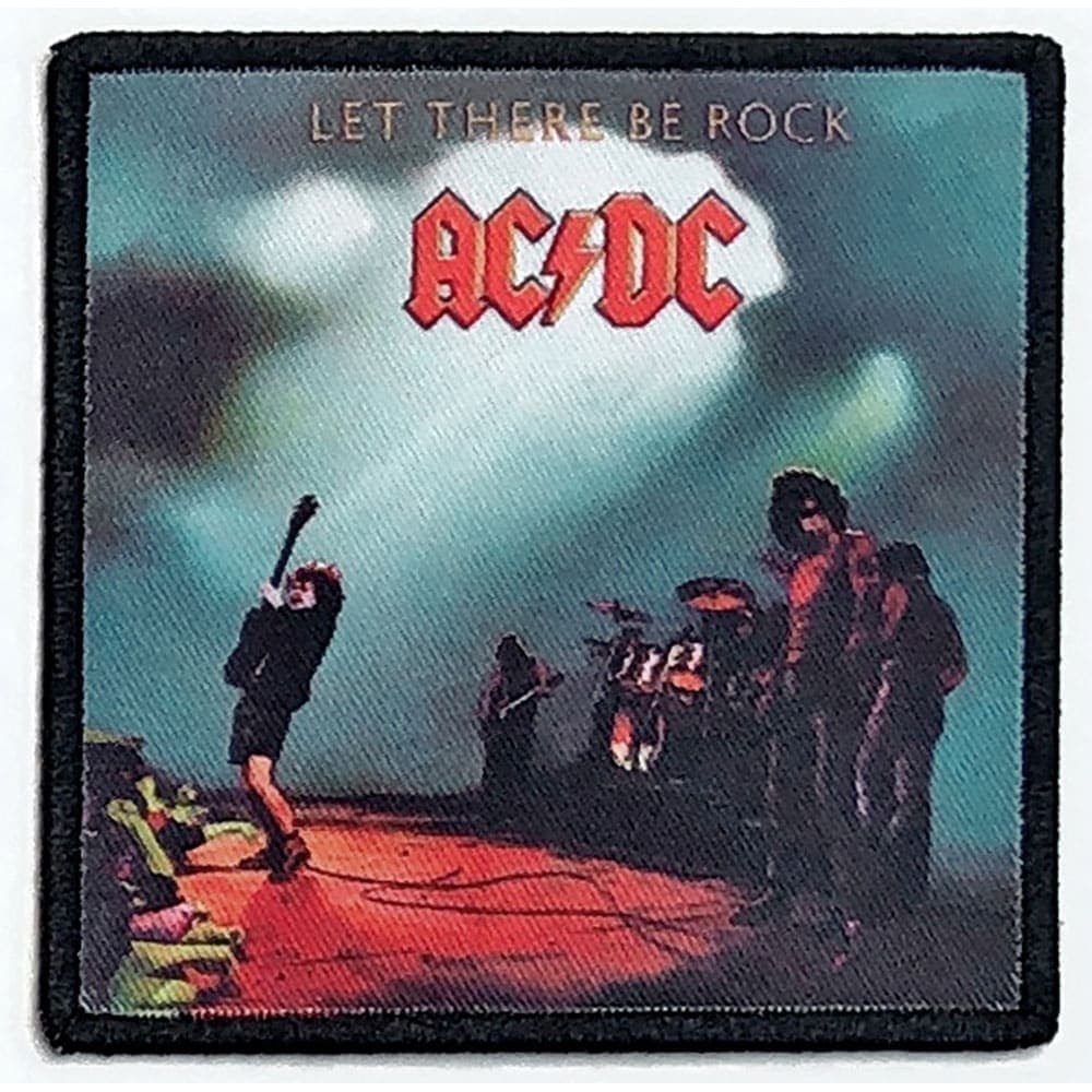 AC/DC Standard Patch: Let There Be Rock (Album Cover) | CDON