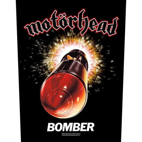 Motorhead Back Patch: Bomber