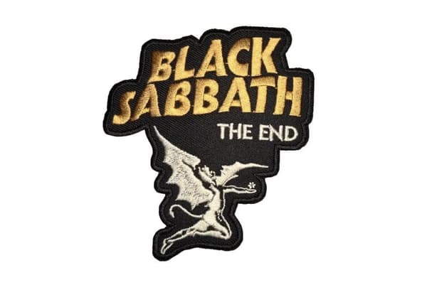 Black Sabbath Standard Patch: The End