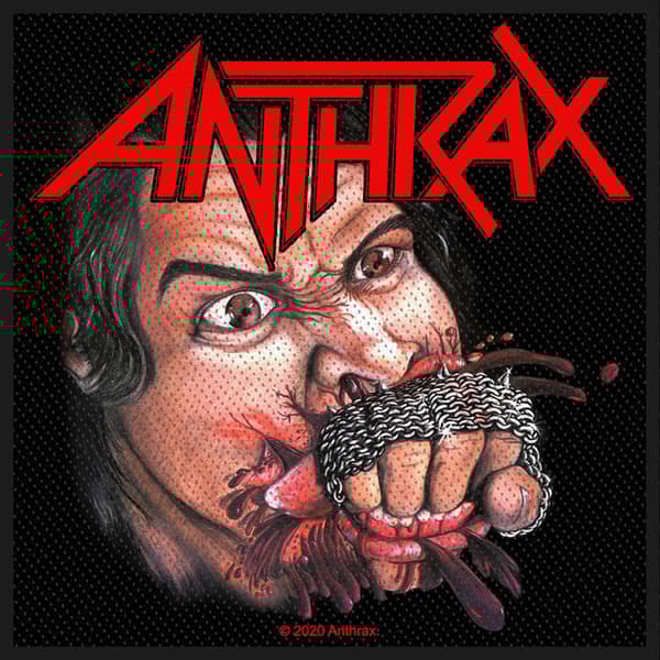 Anthrax Standard Patch: Fistful of Metal (Loose)