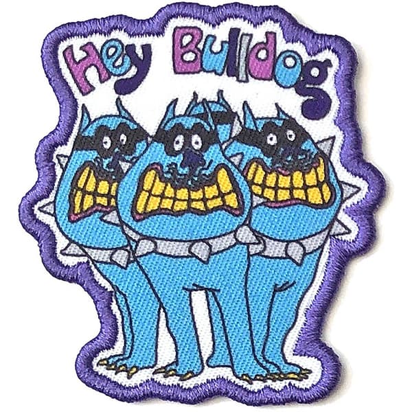 The Beatles Standard Patch: Yellow Submarine Hey Bulldog (Loose)
