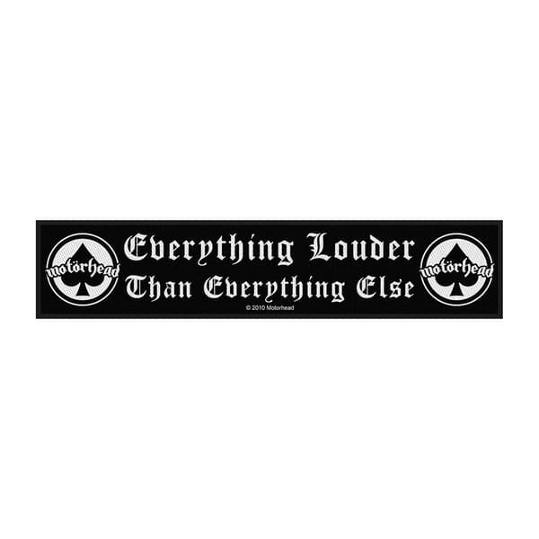 Motorhead Super Strip Patch: Everything Louder