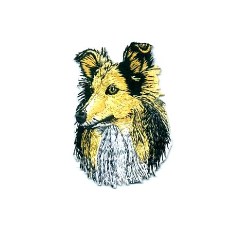 Brodyrmärke Shetland Sheepdog
