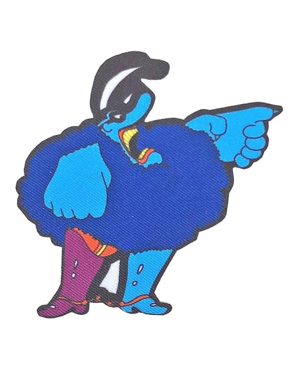 The Beatles Patch Yellow Submarine Chief Blue Meanie Sew on 8x8cm Accessory Size