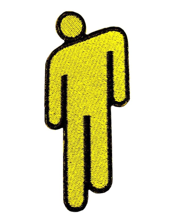 Billie Eilish Patch Blohsh Yellow Official Yellow en storlek