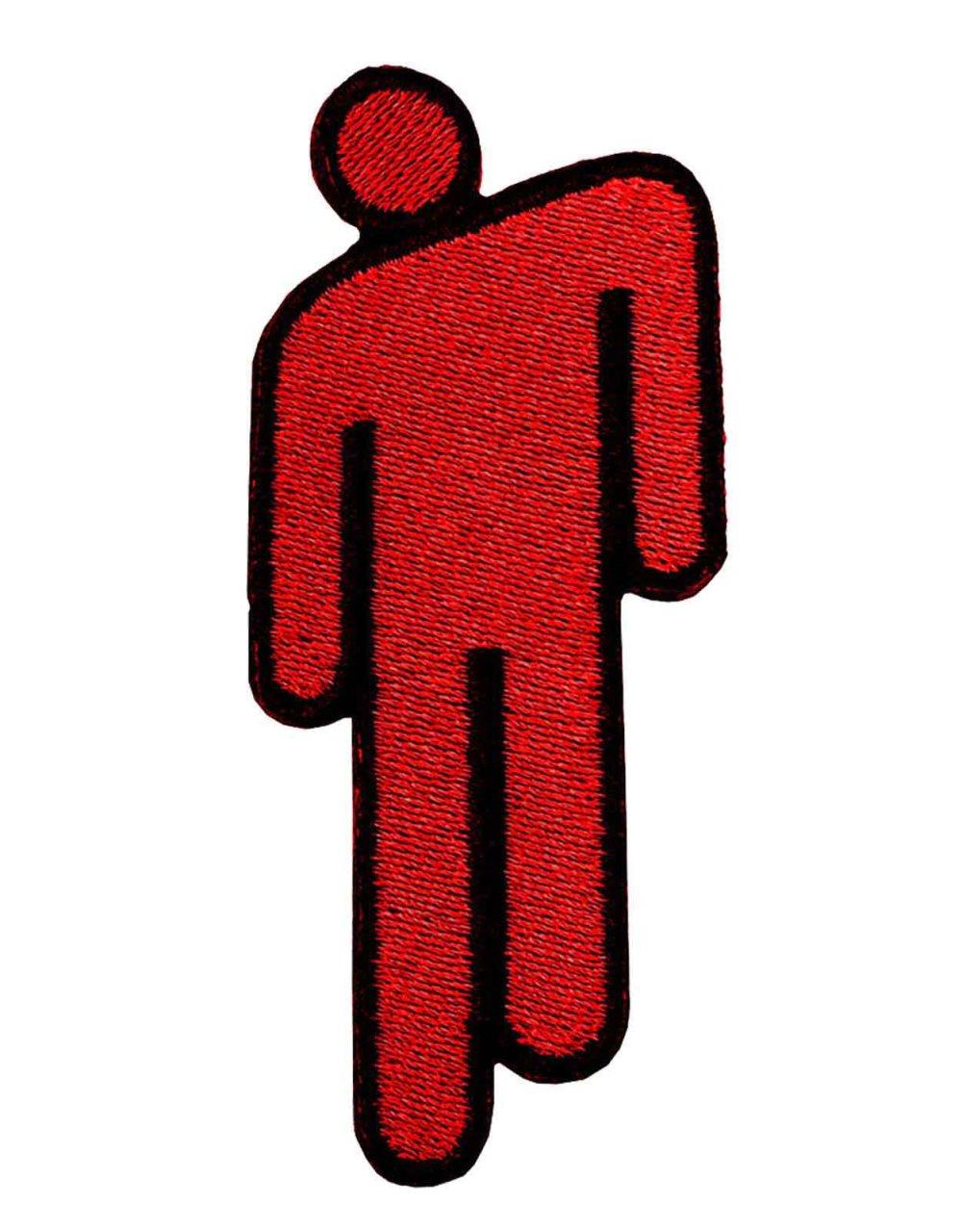 Billie Eilish Patch Blohsh Red Official Red Talla única