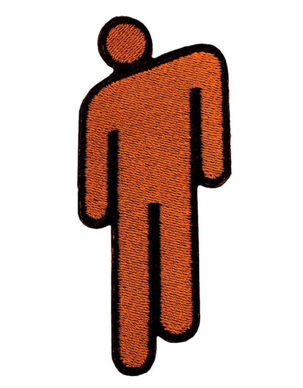 Billie Eilish Patch Blohsh Orange Official Orange Taglia unica