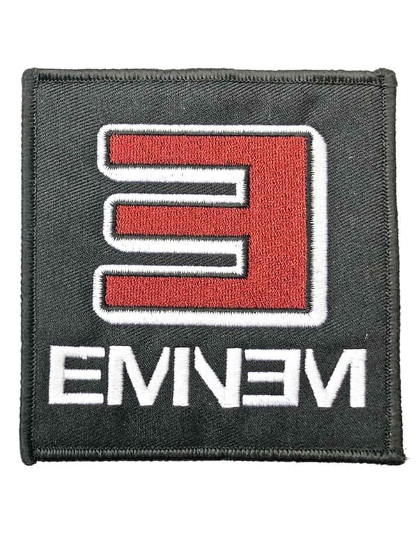 Eminem Patch Reversed E Logo Official Black Talla única