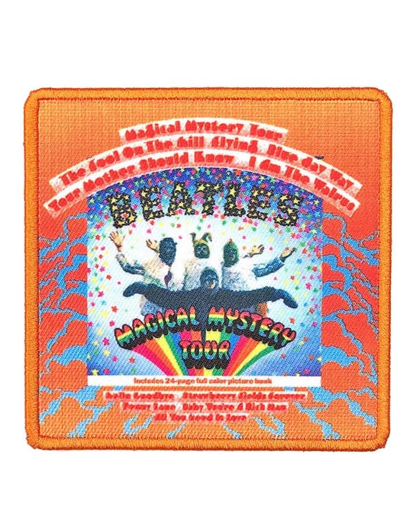 The Beatles Patch Magical Mystery Tour Album Cover Official embroidered Iron on Accessory Size