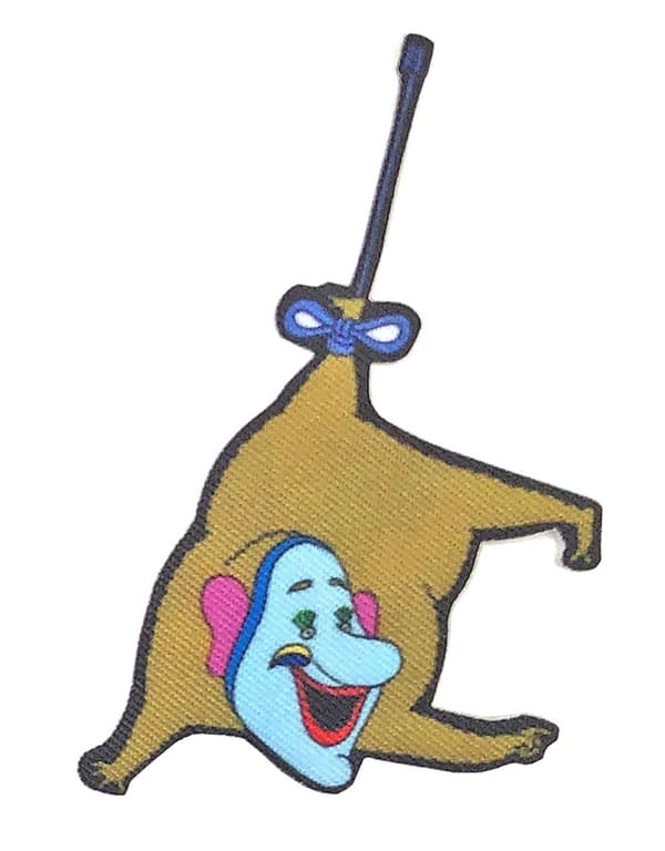 The Beatles Patch Yellow Submarine Hanging Jeremy Printed Sew-On woven 7x4cm Accessory Size