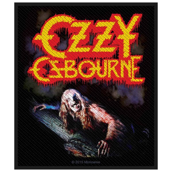 Ozzy Osbourne Bark At The Moon Official Patch Accessory Size