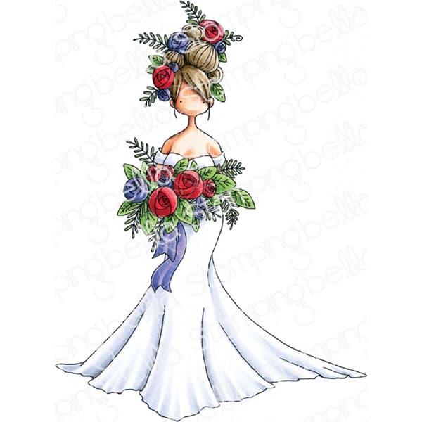 Stämpel EZ-monterad Stamping Bella - Bride
