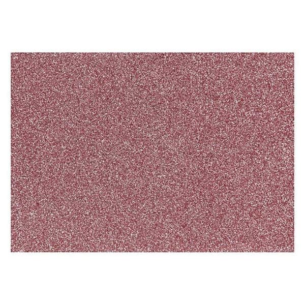 Glitterrosa strykpapper - 14,8 x 21 cm