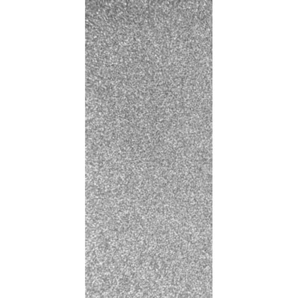 Påstrykningstyg - Ki-Sign - Silver - 15x20 cm - Glitter - Perfekt för anpassningar
