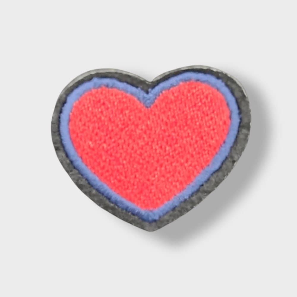 Tygmärke Patches | Applikationer (Iron-On) Ett hjärta