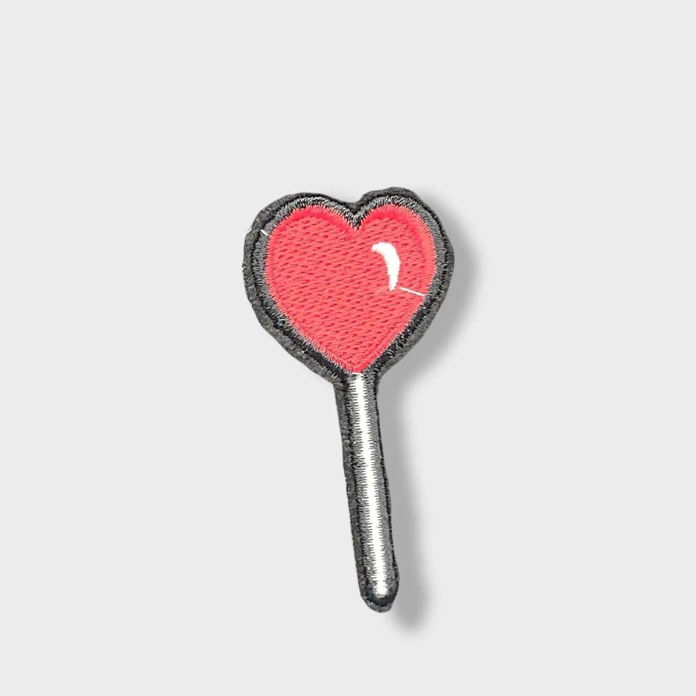 Tygmärke Patches | Applikationer (Iron-On) Hjärta klubba