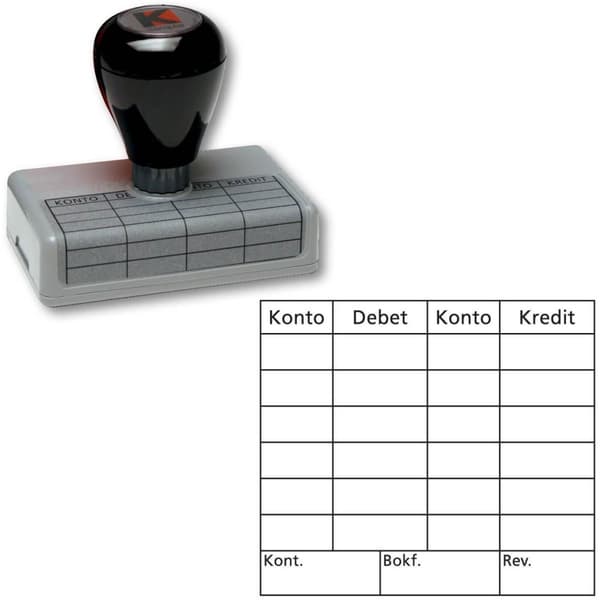 Stämpel kontering 102