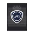 Miniatyrbild 2 av 3: Officiell Lancia-lapp, sköldlogotyp, 60 x 60 mm