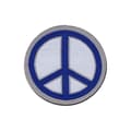Miniatyrbild 1 av 3: Peace Symbol självhäftande lapp, broderidekal, 5,7 x 5,7 cm