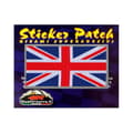 Miniatyrbild 2 av 3: England Flagga självhäftande lapp, broderi klistermärke, 8 x 4,6 cm
