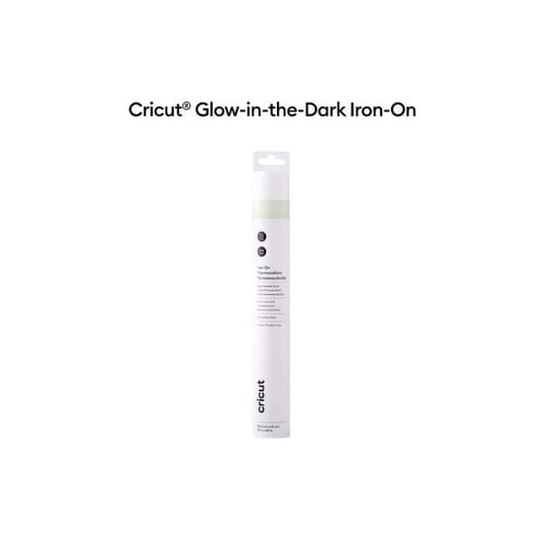Cricut Iron-on Vinyl för skärmaskiner Glow in the Dark Green - 0093573807503