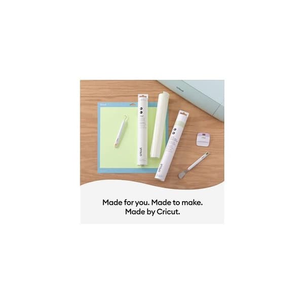Cricut Iron-on Vinyl för skärmaskiner Glow in the Dark Green - 0093573807503
